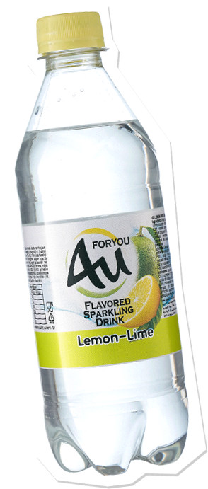 4U Limon Aromalı Gazlı Su